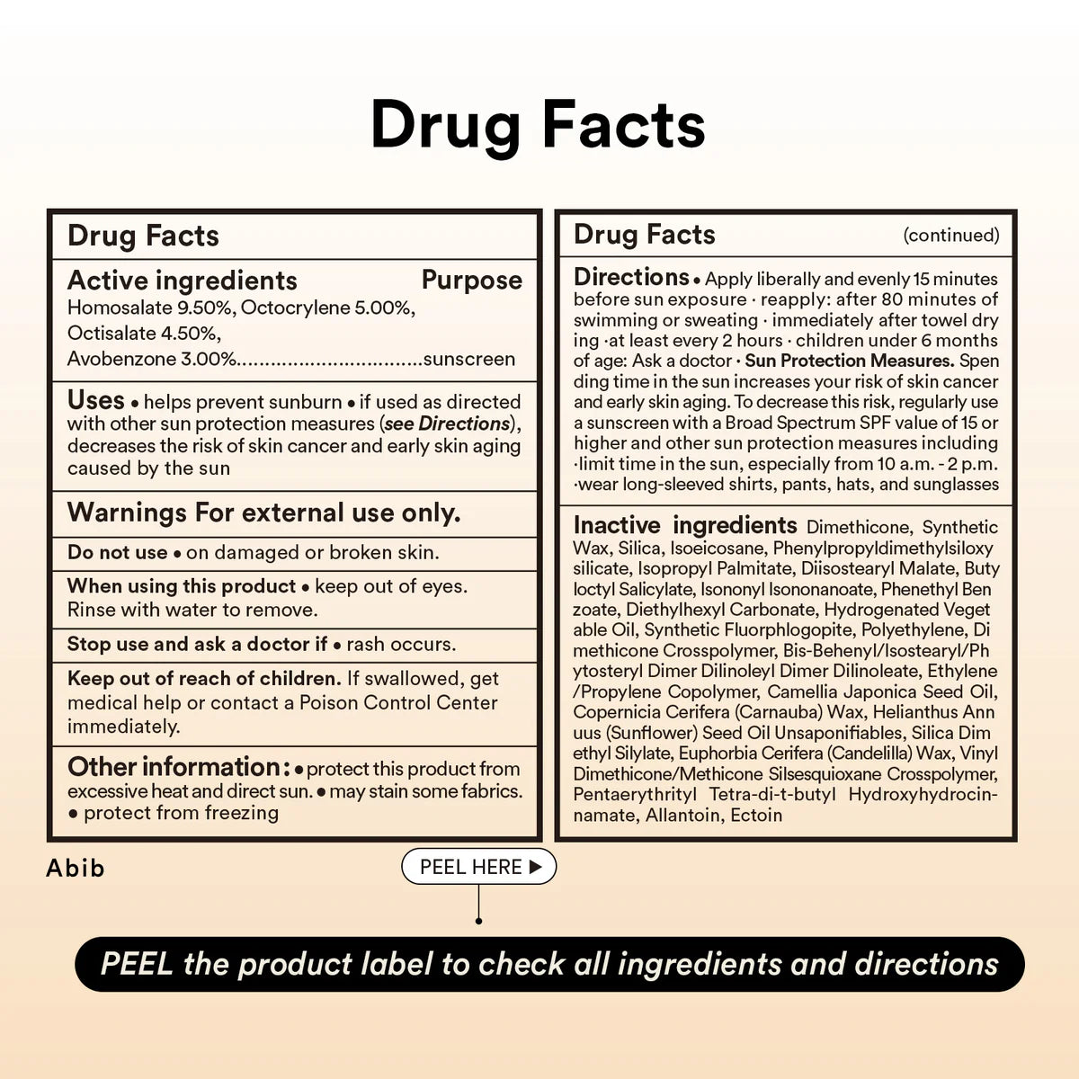 ABIB Airy Sunstick Smoothing Bar