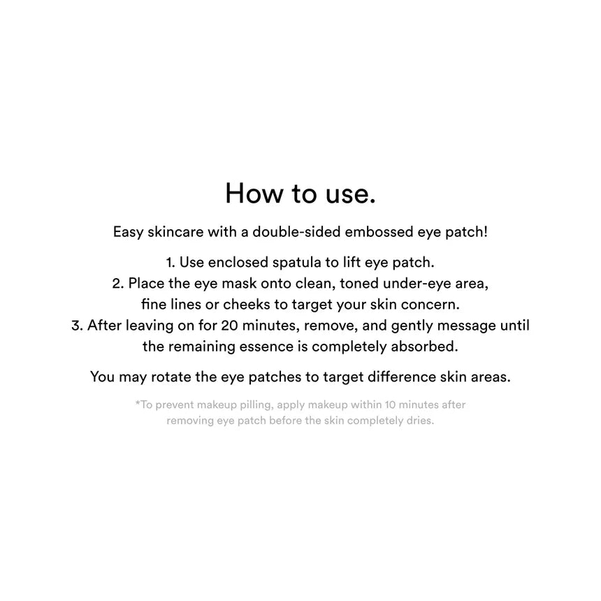 ABIB Collagen Eye Patch Jericho Rose Jelly 60pcs