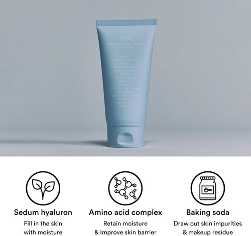 ABIB Deep Clean Foam Cleanser Sedum Hyaluron Foam 150ml