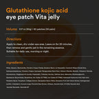 ABIB Glutathione Kojic Acid Eye Patch Vita Jelly (60pz/30pares)