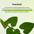 ABIB Heartleaf Calming Trial Kit (Foam 30ml+Toner 30ml+Serum 15ml+Crema 20ml)