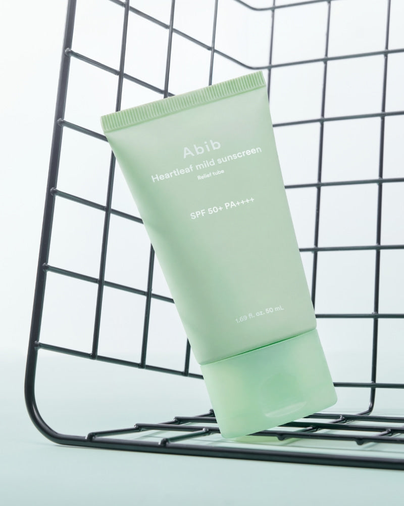 ABIB Heartleaf Mild Sunscreen Relief Tube 50ml