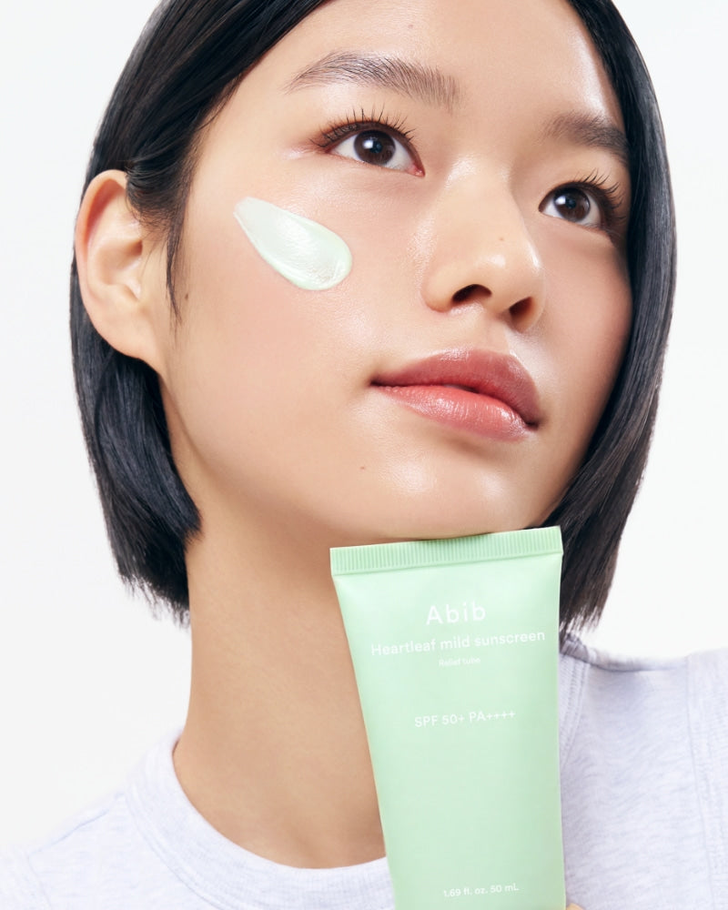 ABIB Heartleaf Mild Sunscreen Relief Tube 50ml