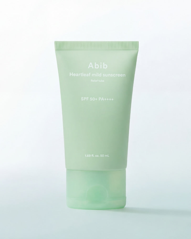 ABIB Heartleaf Mild Sunscreen Relief Tube 50ml