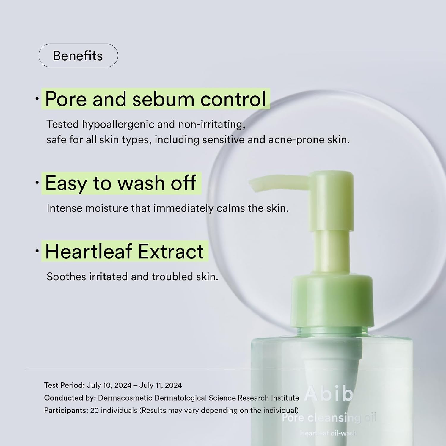 ABIB Pore Cleansing Oil Heartleaf Oil-wash 200ml