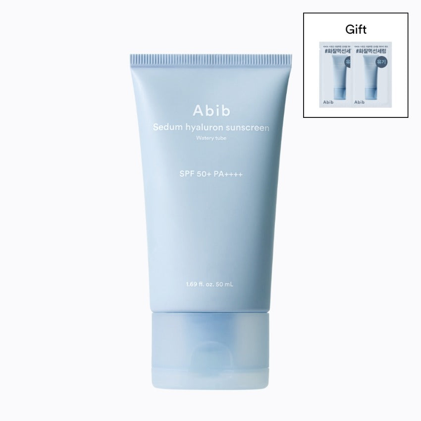 ABIB Sedum Hyaluron Sunscreen Watery Tube SPF50+ PA++++ 50ml