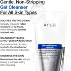 ANUA 8 Hyaluronic Acid Moisturizing Gentle Gel Cleanser 150ml
