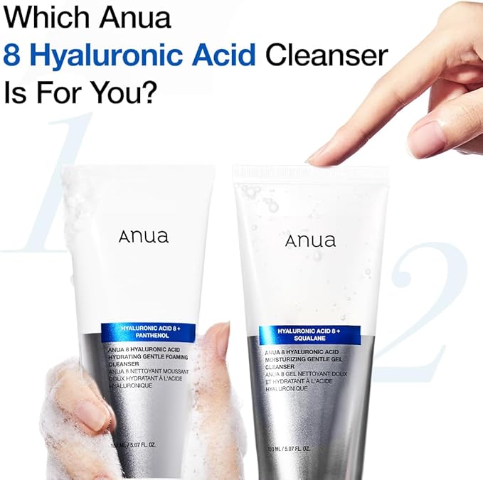 ANUA 8 Hyaluronic Acid Moisturizing Gentle Gel Cleanser 150ml