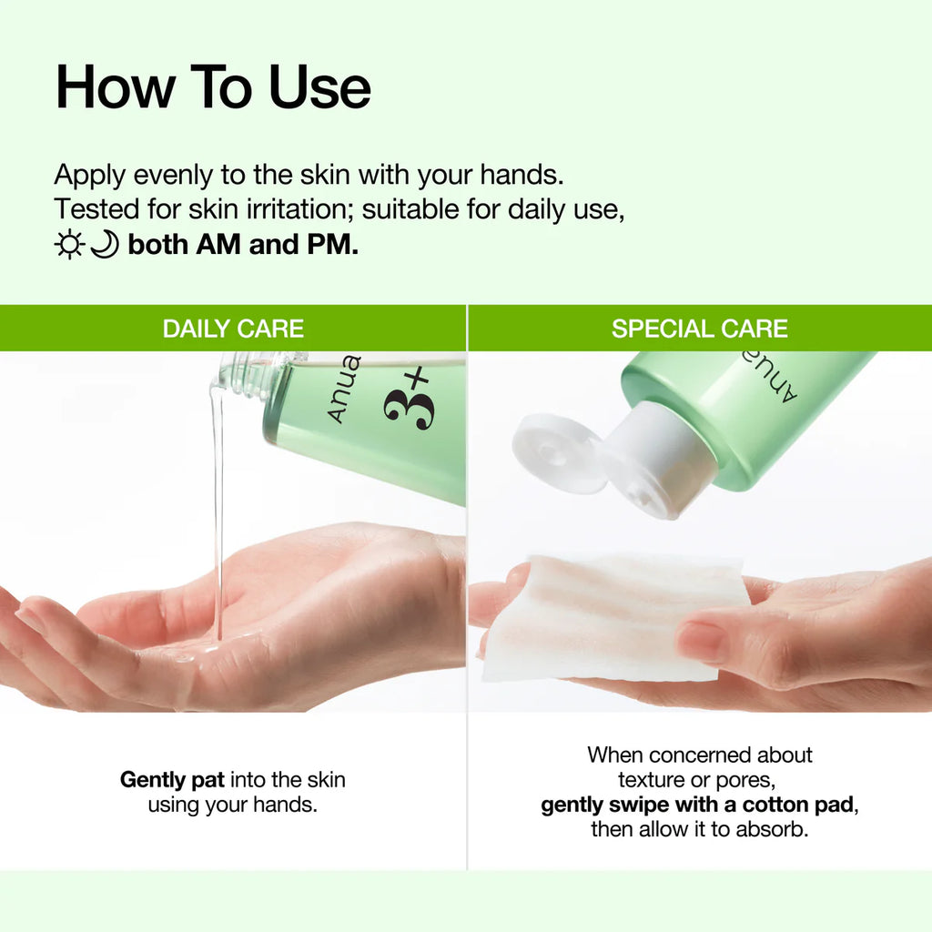 ANUA Azelaic 3 Cica Skin Clarifying Toner 250ml