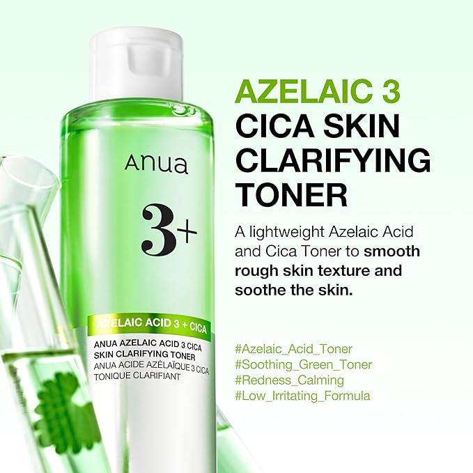 ANUA Azelaic Acid 3 CICA Skin Clarifying Toner 250ml