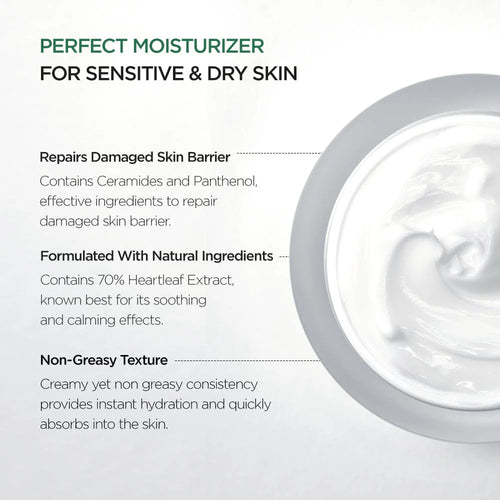 ANUA Heartleaf 70% Intense Calming Cream 50ml