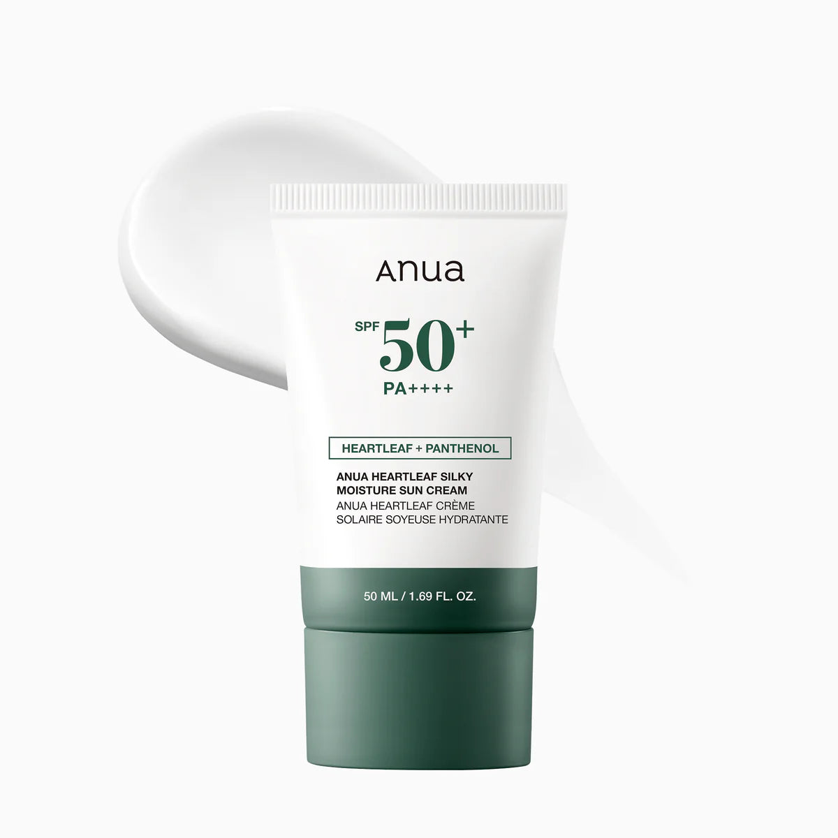 ANUA Heartleaf Silky Moisture Mild Sunscreen 50ml
