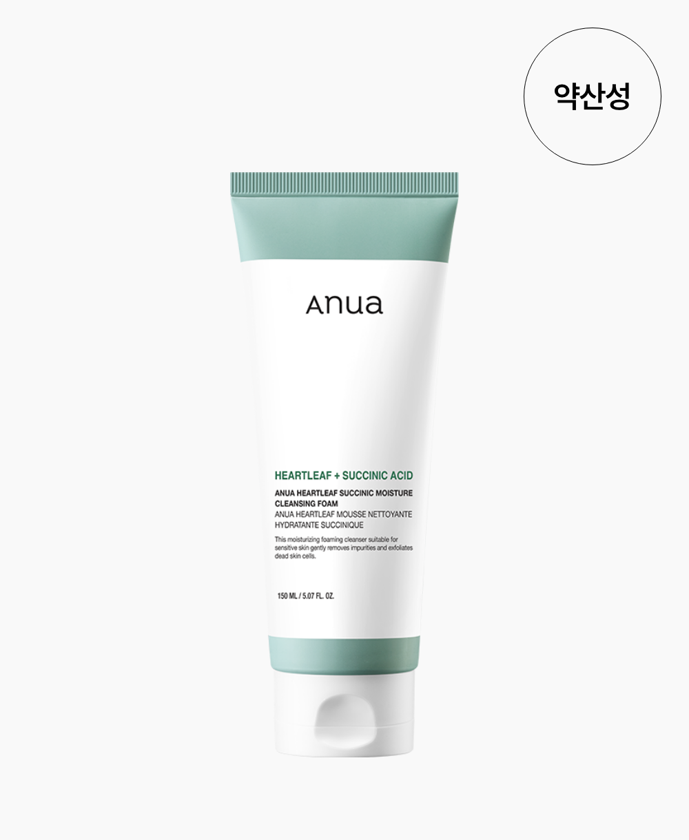 ANUA Heartleaf Succinic Cleansing Foam 150ml