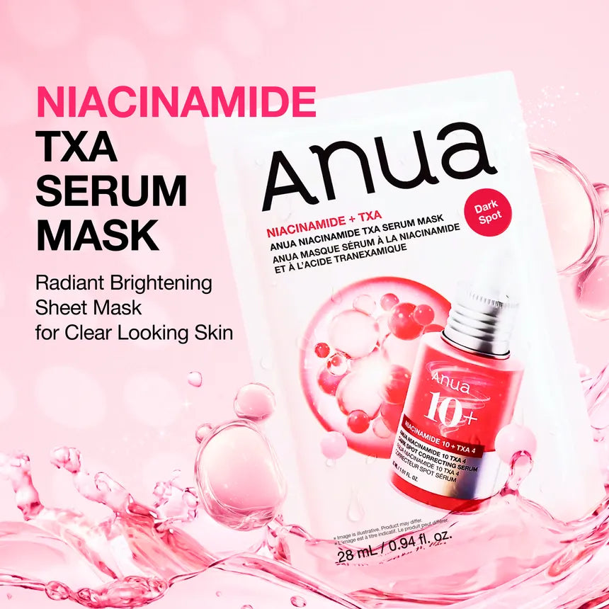 ANUA Niacinamide TXA Serum Mask 28ml