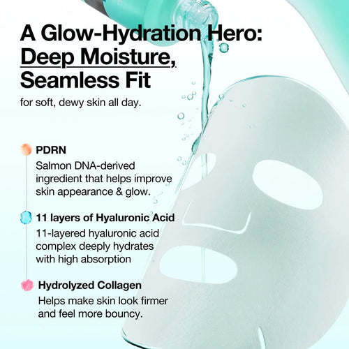 ANUA PDRN Hyaluronic Acid Capsule 100 Serum Mask 23ml