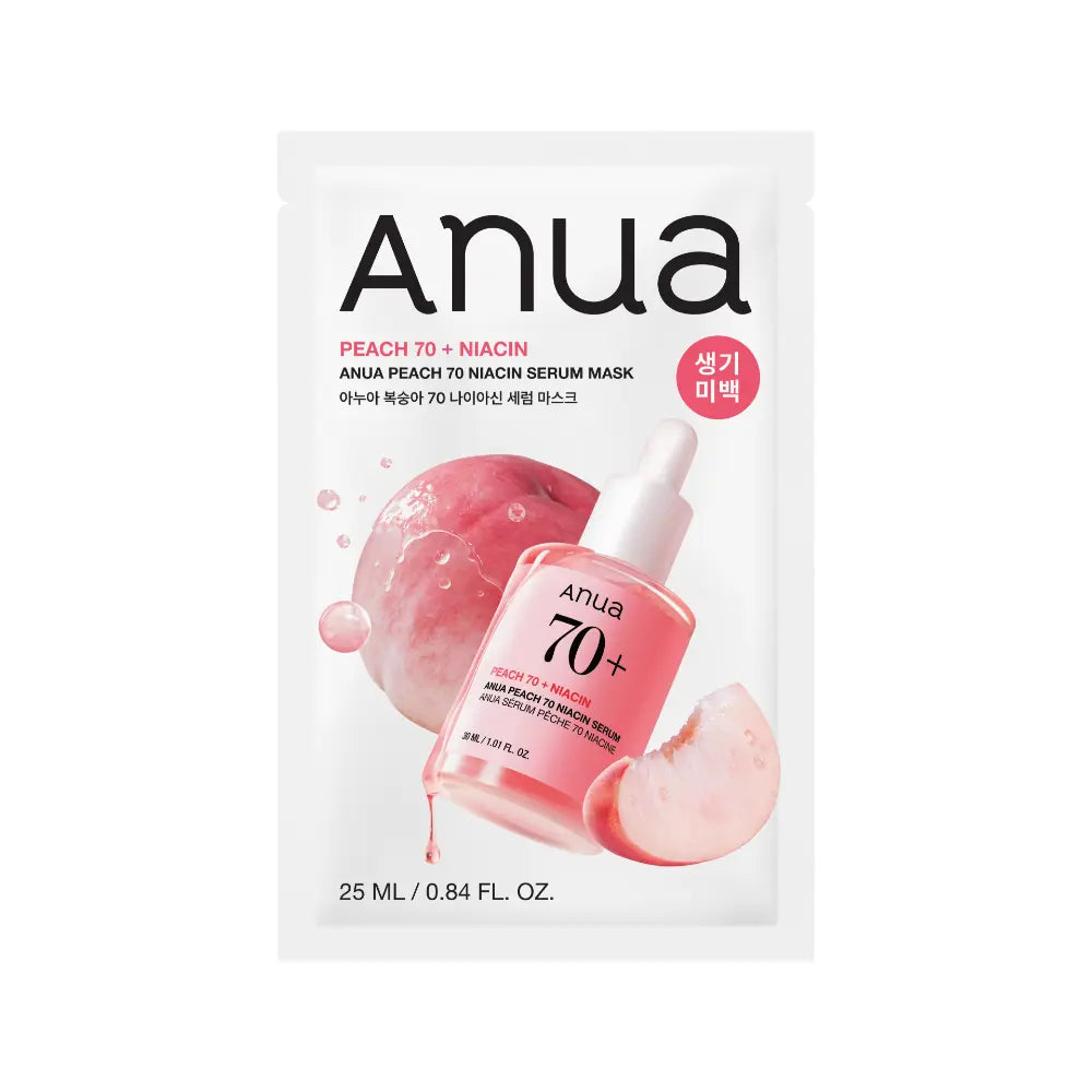 ANUA Peach 70 Niacin Serum Mask 25g