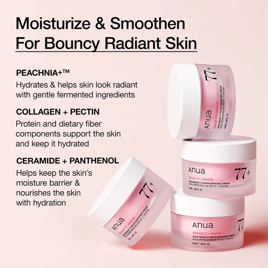 ANUA Peach 77 Niacin Enriched Cream 50ml