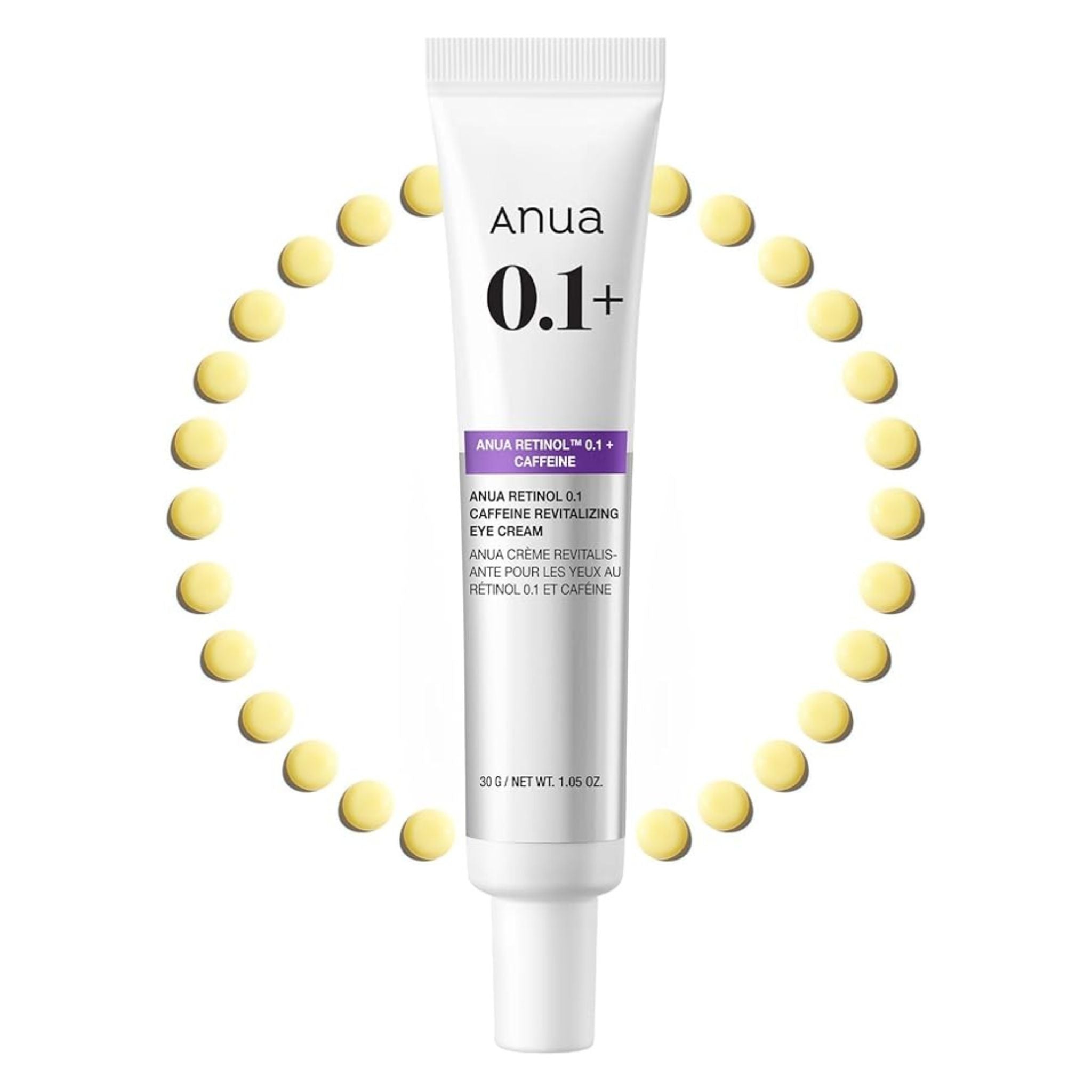 ANUA Retinol 0.1 Caffeine Revitalizing Eye Cream 30g