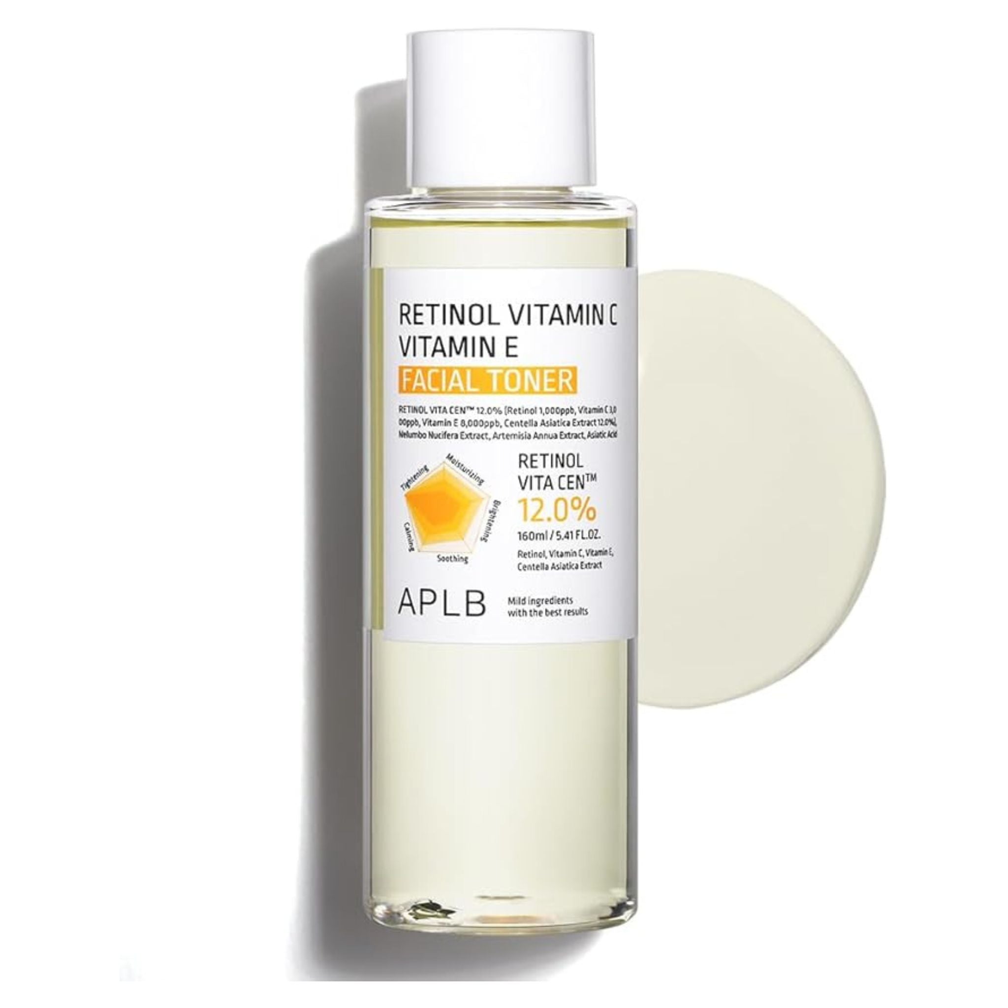 APLB Retinol Vitamin C Vitamin E Facial Toner 160ml