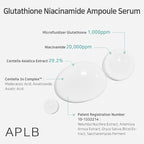 APLB Glutathione Niacinamide Ampoule Serum 40ml