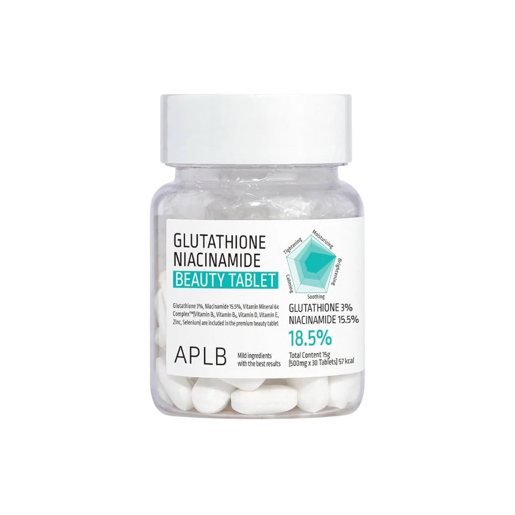 APLB Glutathione Niacinamide Beauty Tablet (30 Tabletas)