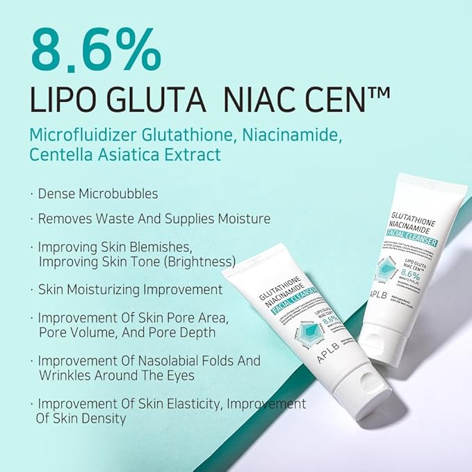 APLB Glutathione Niacinamide Facial Cleanser 80ml