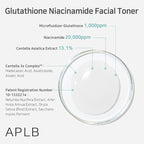 APLB Glutathione Niacinamide Facial Toner 160ml