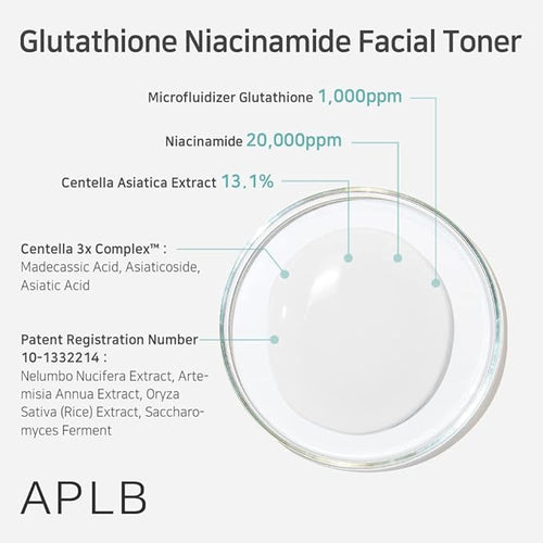 APLB Glutathione Niacinamide Facial Toner 160ml