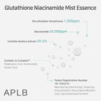 APLB Glutathione Niacinamide Mist Essence 105ml