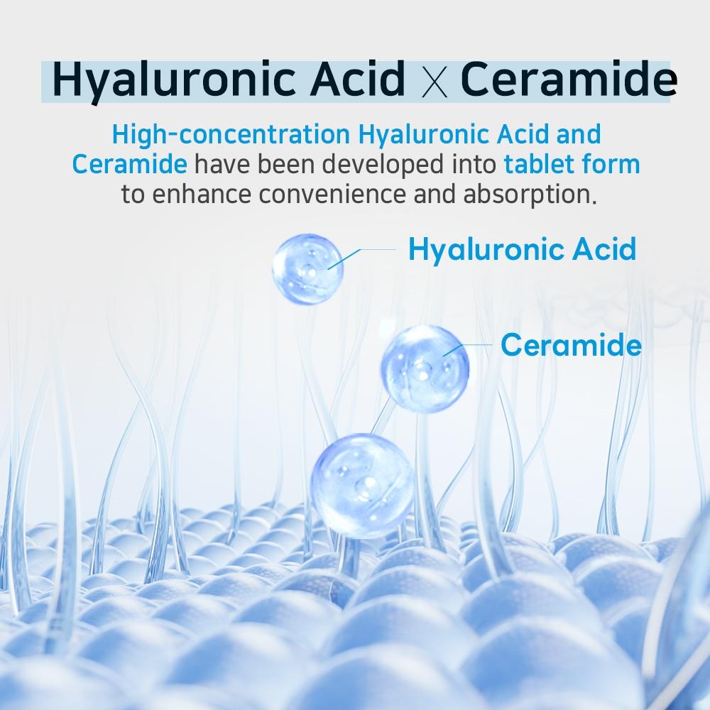 APLB Hyaluronic Acid Ceramide Beauty Tablet (30 Tabletas)