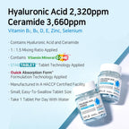 APLB Hyaluronic Acid Ceramide Beauty Tablet (30 Tabletas)
