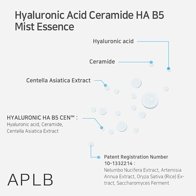 APLB Hyaluronic Acid Ceramide HA B5 Mist Essence 105ml