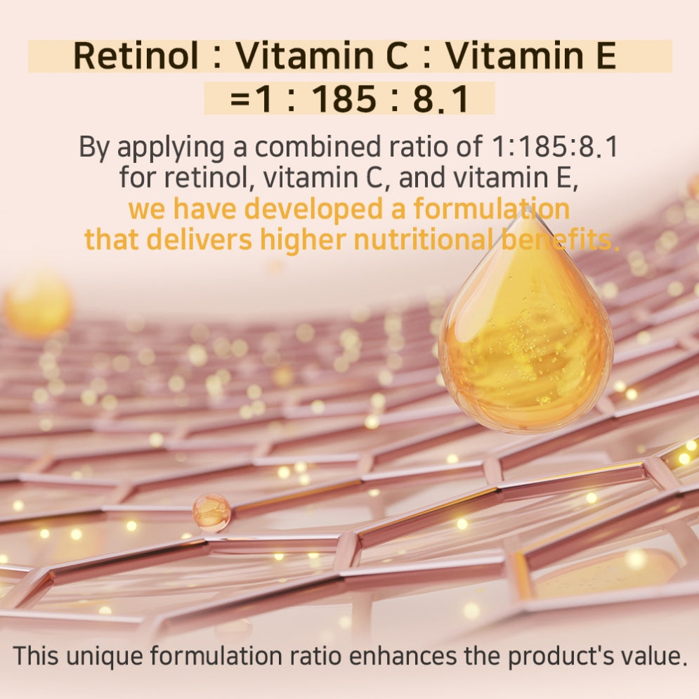 APLB Retinol Vitamin C Vitamin E Beauty Tablet (30 tabletas)