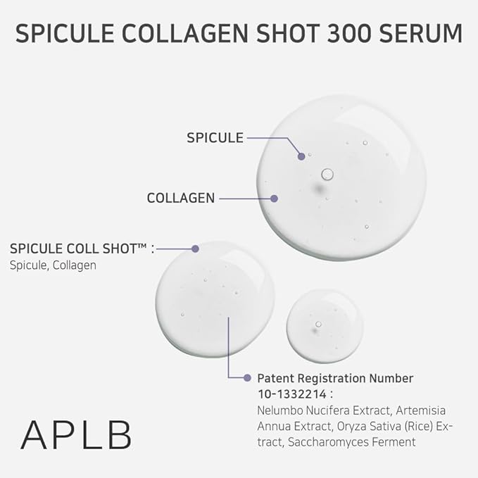 APLB Spicule Collagen Shot 300 Serum 40ml