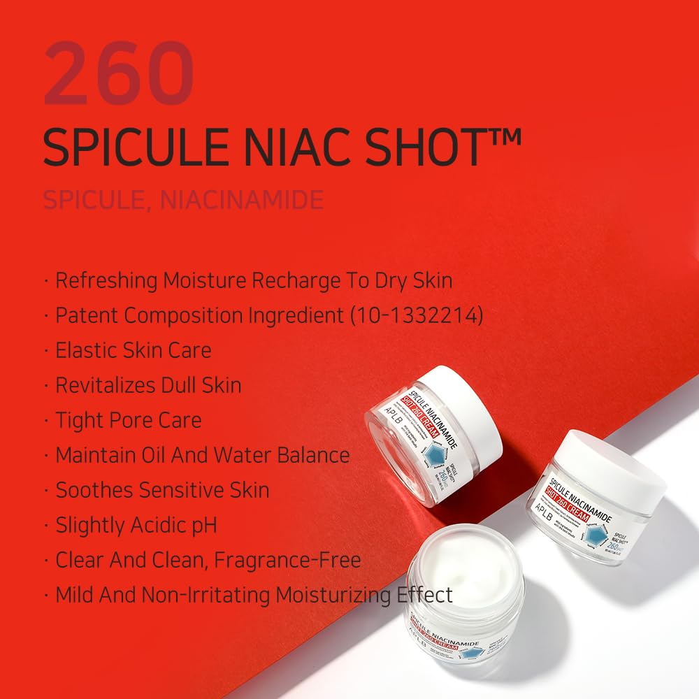 APLB Spicule Niacinamide Shot 260 Cream 55ml