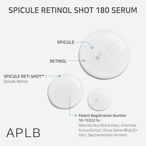 APLB Spicule Retinol Shot 180 Serum 40ml