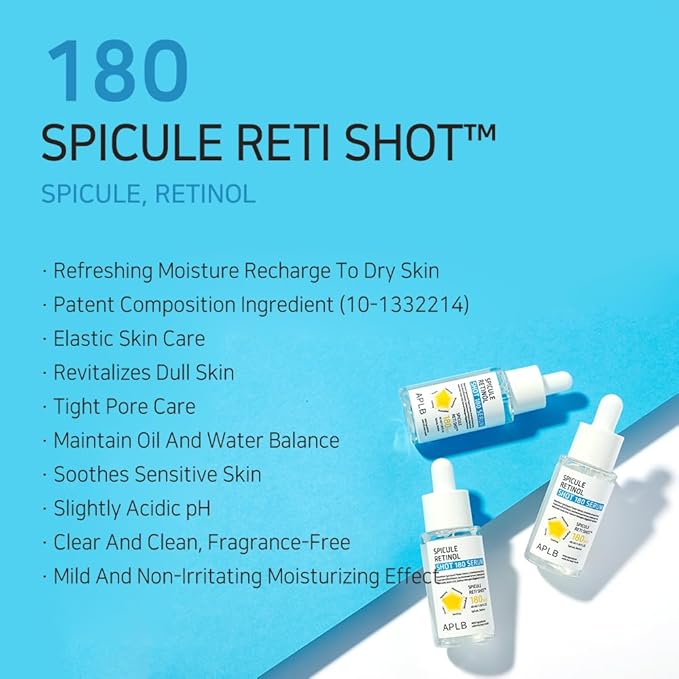 APLB Spicule Retinol Shot 180 Serum 40ml