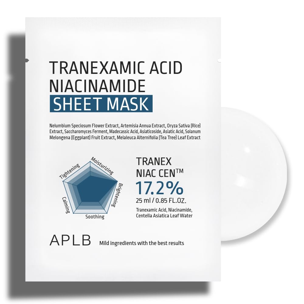 APLB Tranexamic Acid Niacinamide Sheet Mask 10pcs