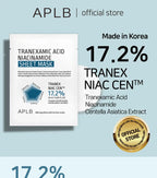 APLB Tranexamic Acid Niacinamide Sheet Mask 10pcs