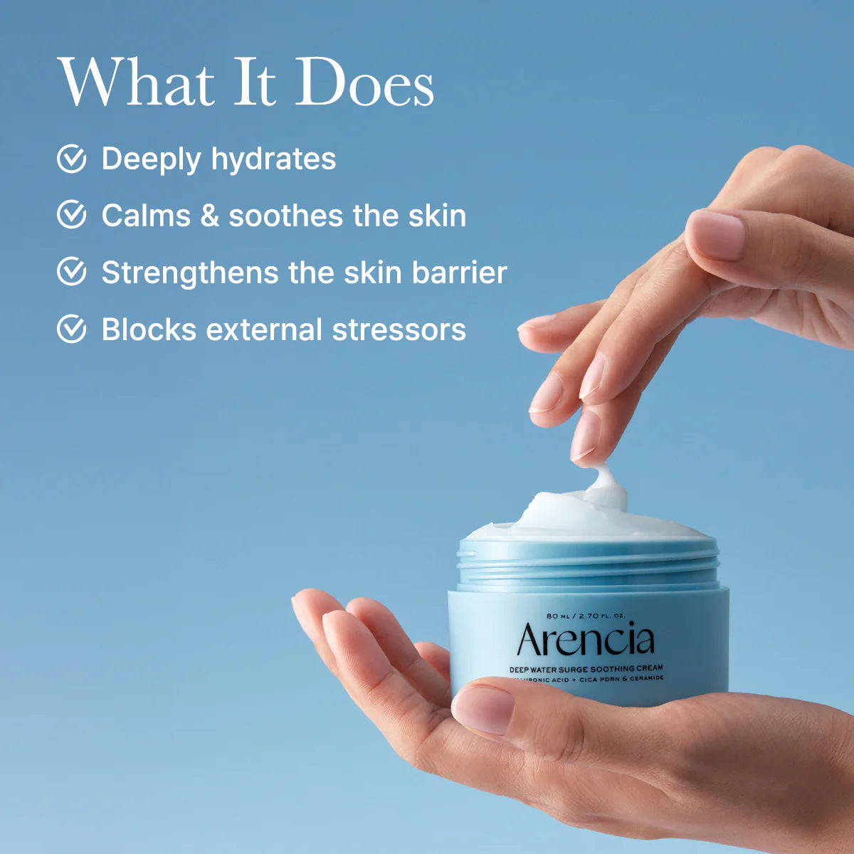 ARENCIA Deep Water Surge Soothing Cream