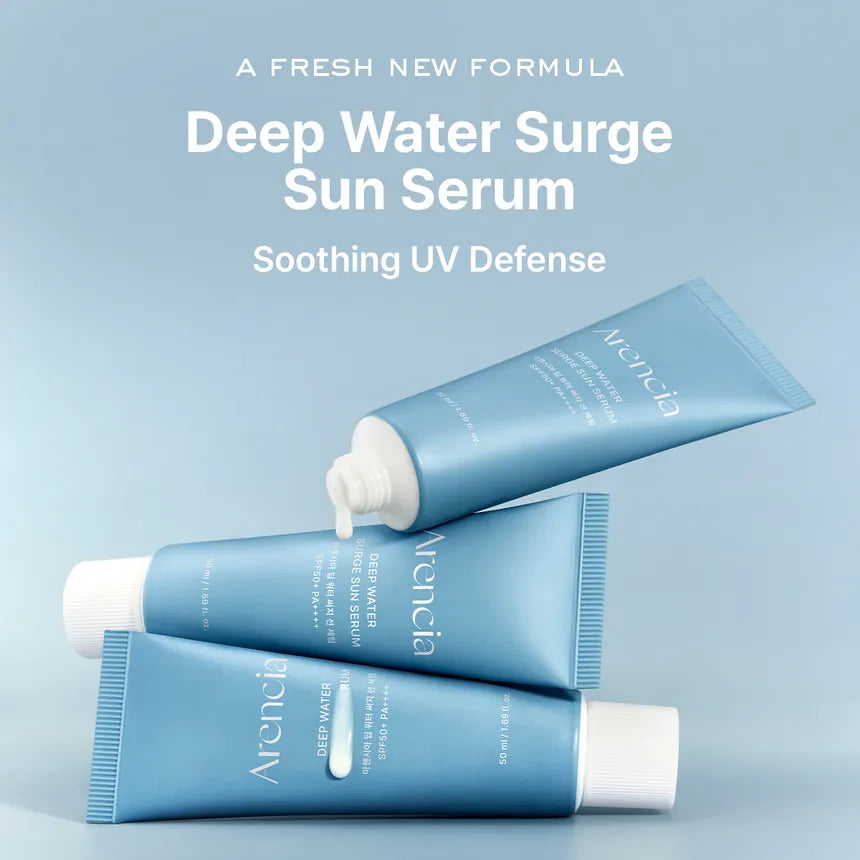 ARENCIA Deep Water Surge Sun Serum SPF50+ 50ml