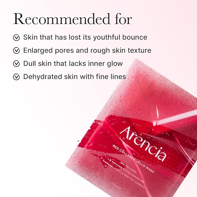 ARENCIA Red Collagen Jello Mask (25G*4EA)