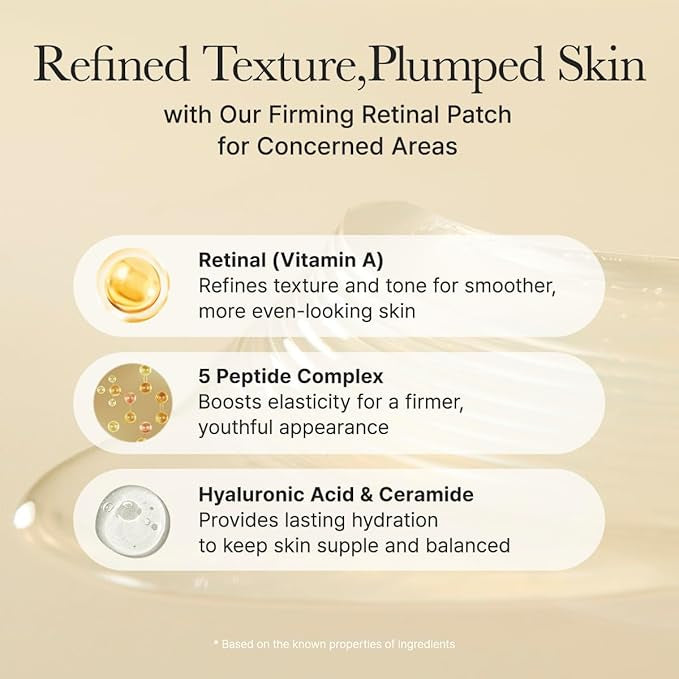 ARENCIA Retinal Boosting Eye Mask 60 parches