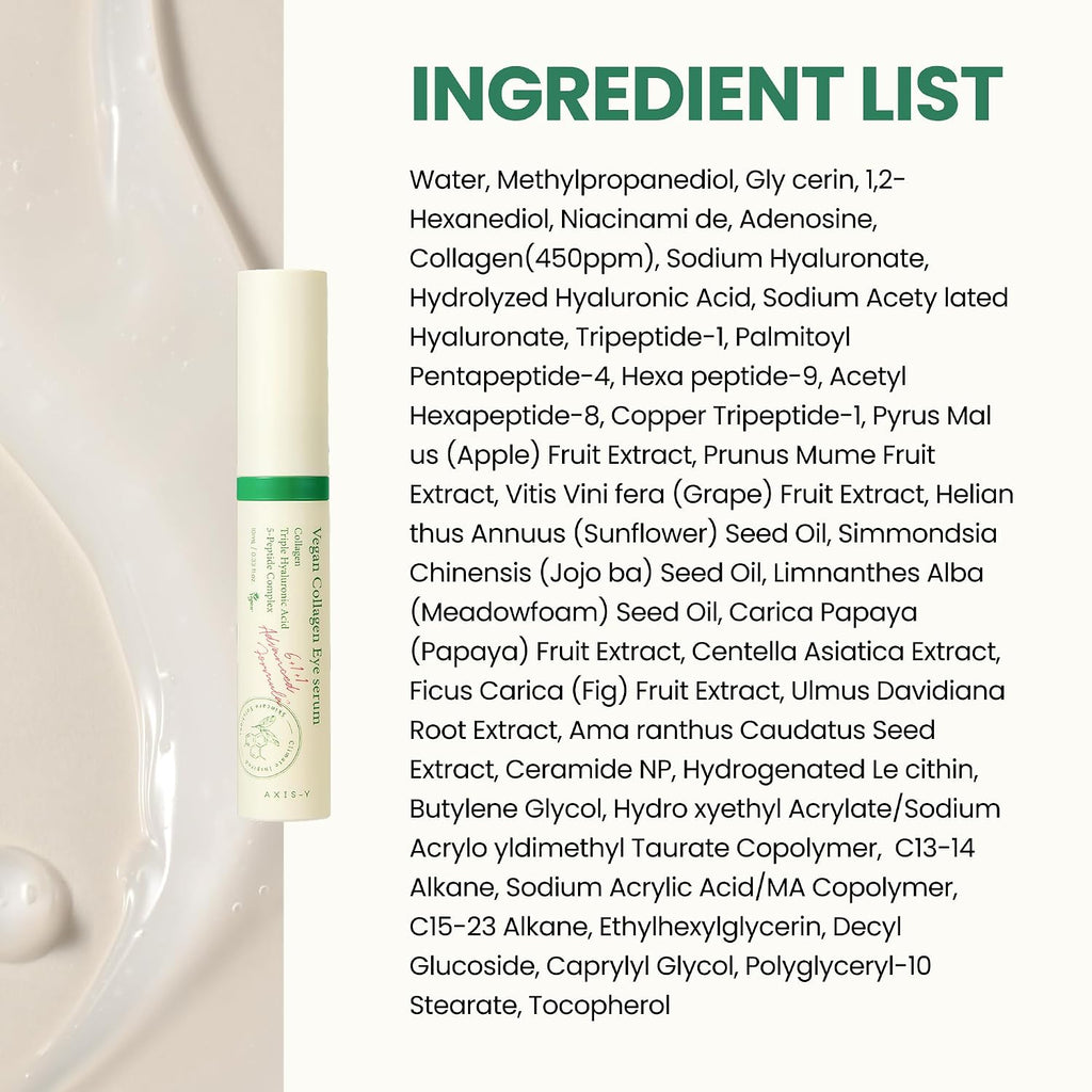 AXIS-Y Vegan Collagen Eye Serum 10ml