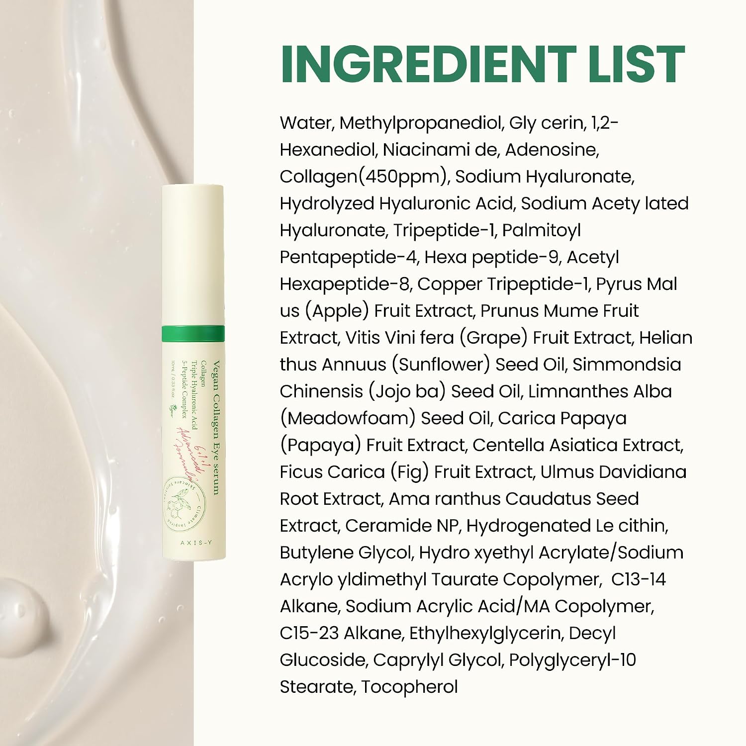 AXIS-Y Vegan Collagen Eye Serum 10ml