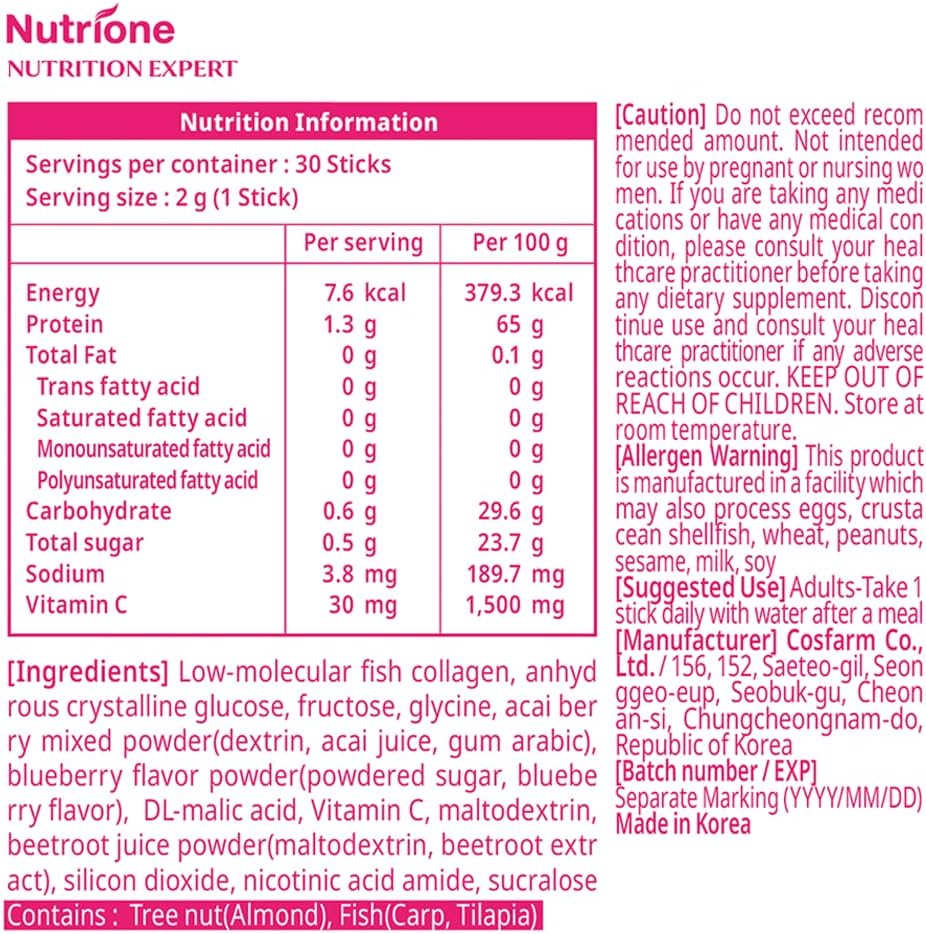BB LAB Low Molecular Collagen (2g*30sobres) (Halal)
