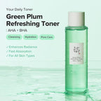 BEAUTY OF JOSEON Green Plum Refreshing Toner : AHA + BHA 150ml