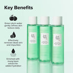 BEAUTY OF JOSEON Green Plum Refreshing Toner : AHA + BHA 150ml