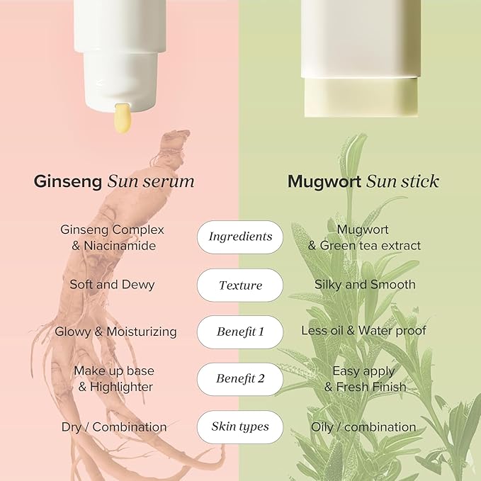 BEAUTY OF JOSEON Matte sun stick: Mugwort + Camilia 18g
