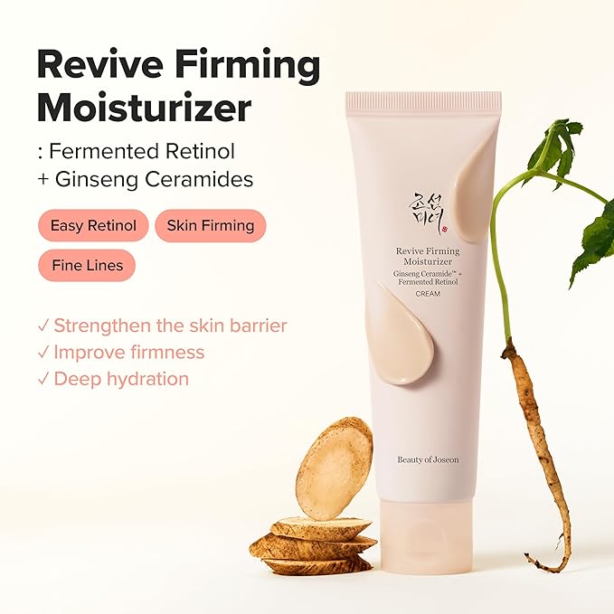 BEAUTY OF JOSEON Revive Firming Moisturizer Ginseng Ceramide + Fermented Retinol